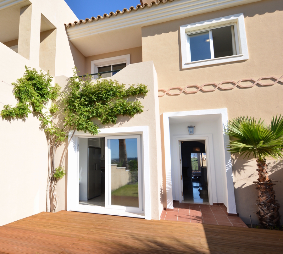 1 B1 H6 Front Terrace     La Vizcaronda Sales & Rentals Modern Contemporary Townhouse Manilva La Duquesa Estepona Marbella